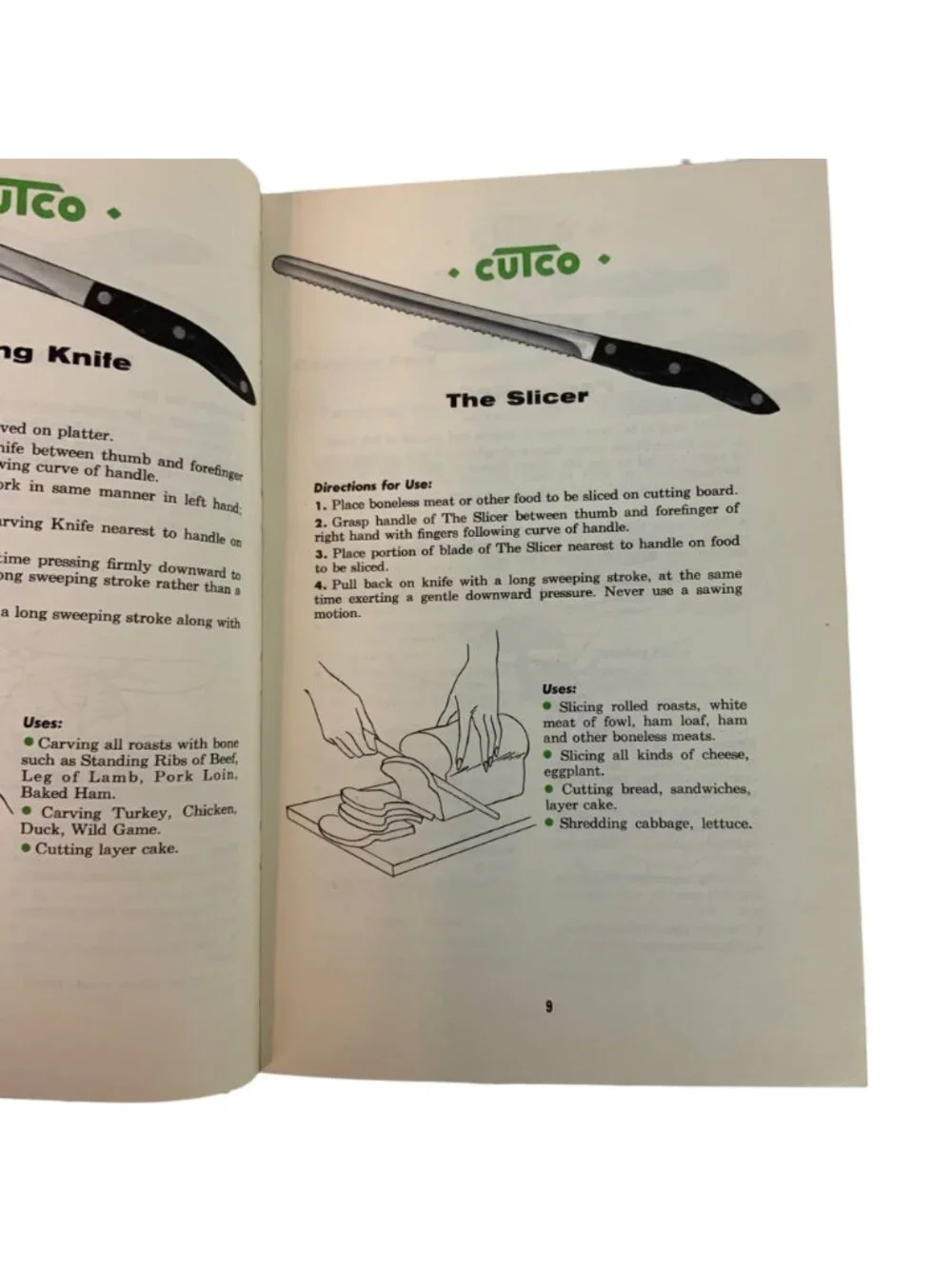 Cutco Cook Book Meat & Poultry Cookery 1961 Hardcover Vintage